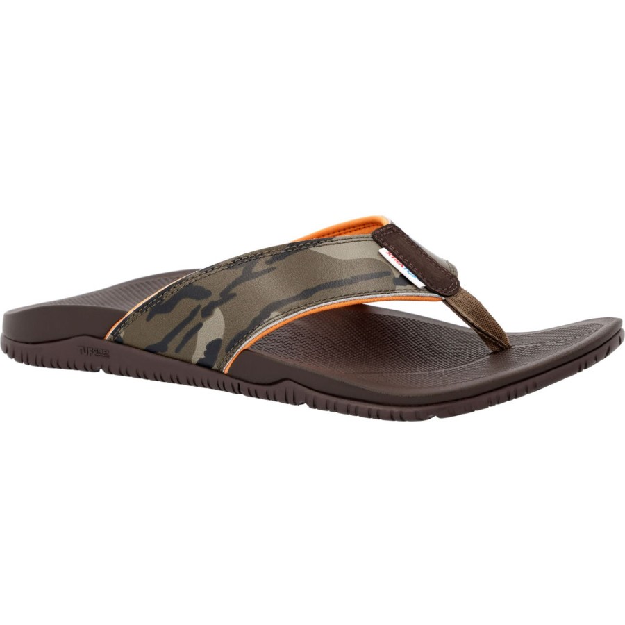 Men XTRATUF | Men'S Mossy Oak Bottomland Auna Sandal