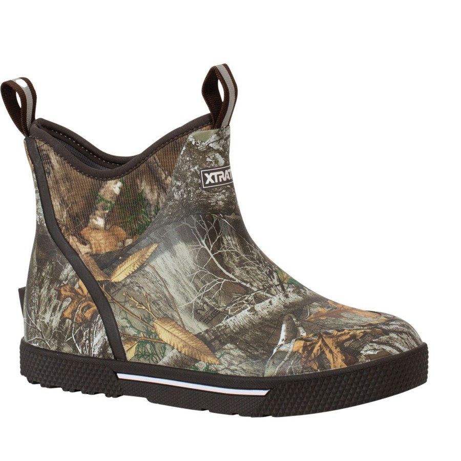 Men XTRATUF | Men'S Realtree Edge Wheelhouse 6 In Ankle Deck Boot