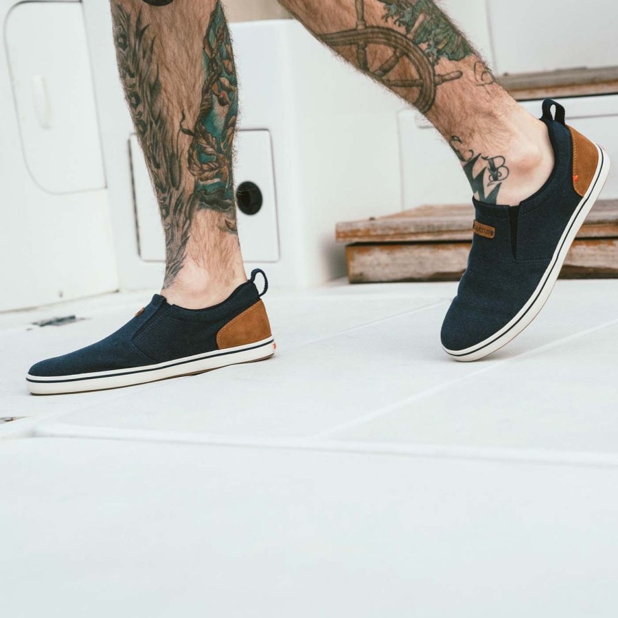 Men XTRATUF | Men'S Canvas Sharkbyte Deck Shoe