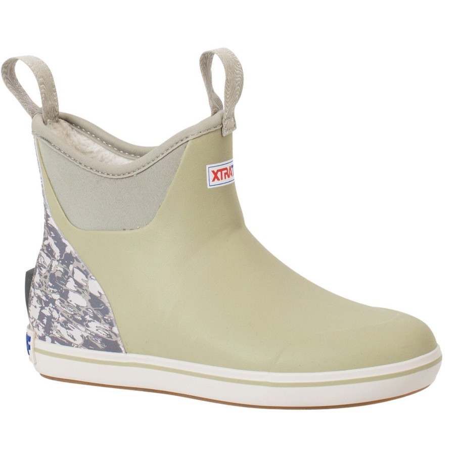 Women XTRATUF | Women'S Trolling Pack Fleece Lined Ankle Deck Boot