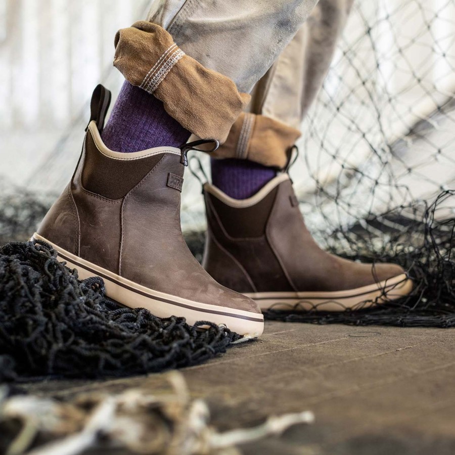 Men XTRATUF | Men'S 6 In Leather Ankle Deck Boot