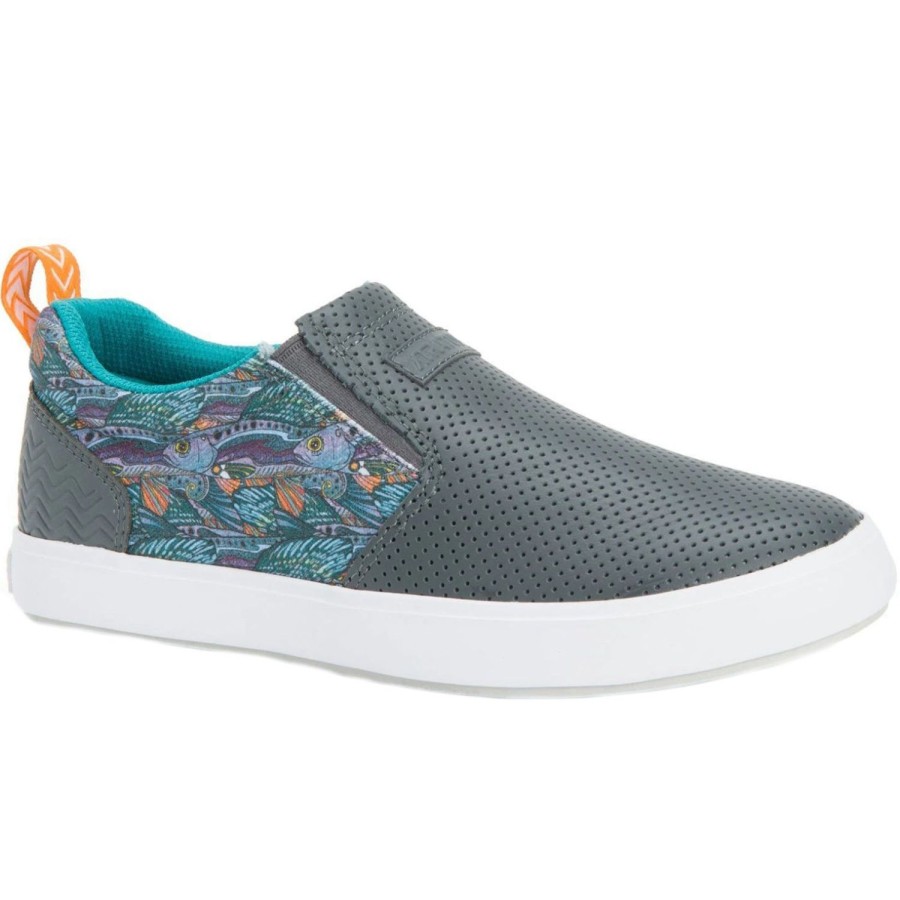 Women XTRATUF | Women'S Fishe®Wear Leather Sharkbyte Deck Shoe