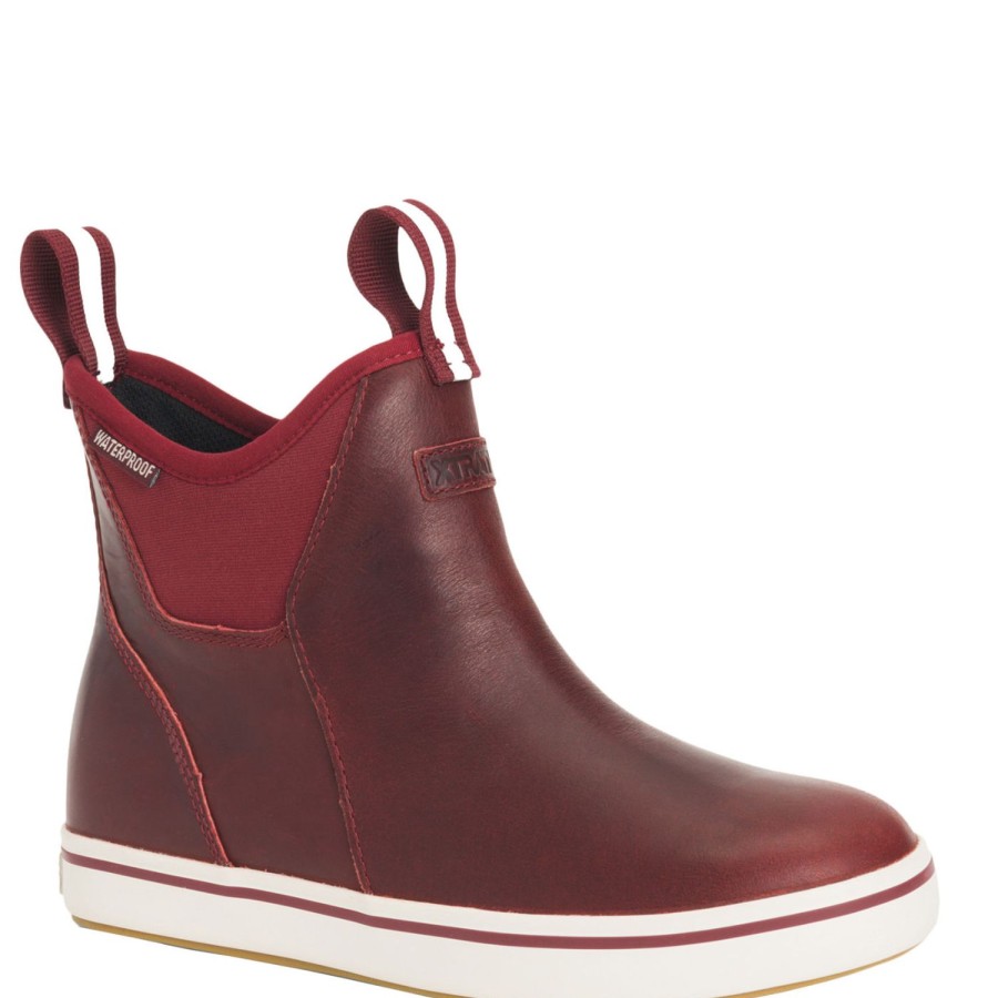 Women XTRATUF | Women'S Leather 6 In Ankle Deck Boot