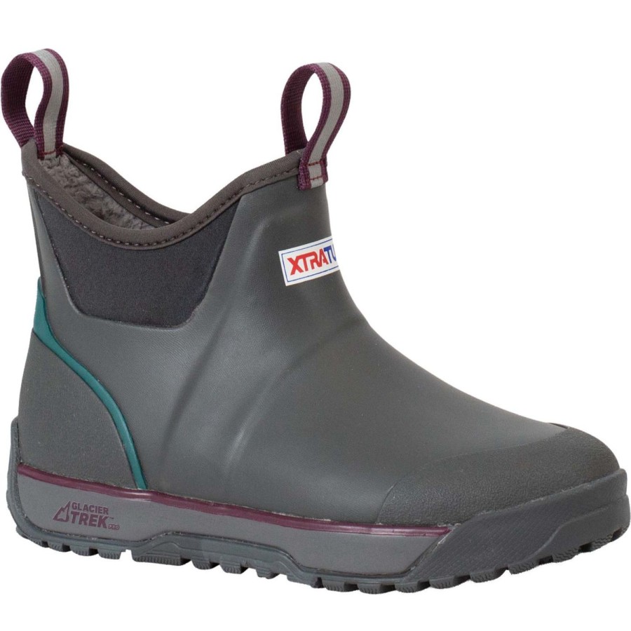 Women XTRATUF | Women'S Ice Fleece Lined Ankle Deck Boot