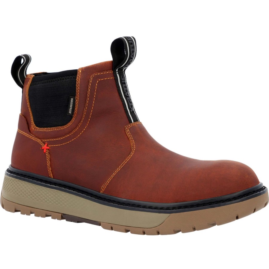 Men XTRATUF | Men'S Bristol Bay Leather Chelsea Boot