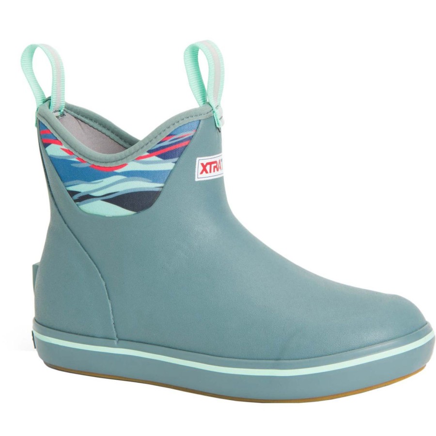 Women XTRATUF | Women'S 6 In Beach Glass Ankle Deck Boot