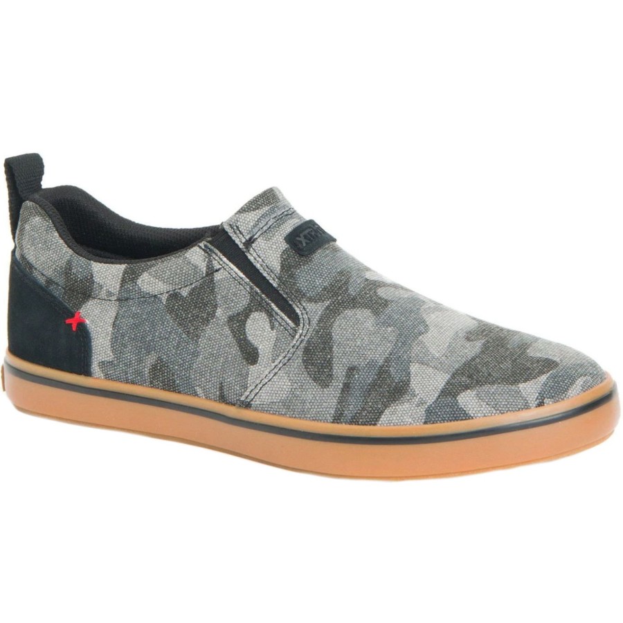 Men XTRATUF | Men'S Canvas Sharkbyte Deck Shoe